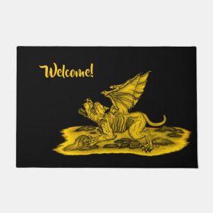 Golem Gargoyle Doormat