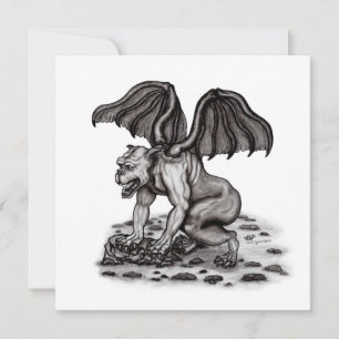 Golem Gargoyle flat card