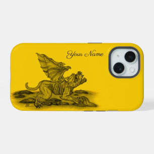 Golem Gargoyle iPhone 15 Case
