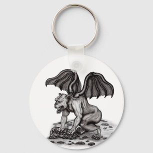 Golem Gargoyle Key Ring