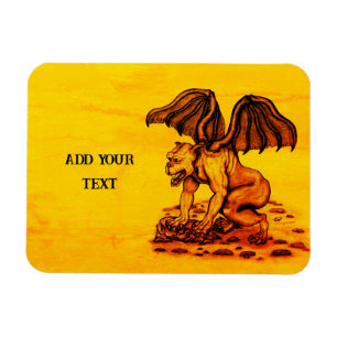 Golem Gargoyle Magnet