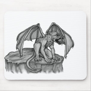 Golem Gargoyle Mouse Mat