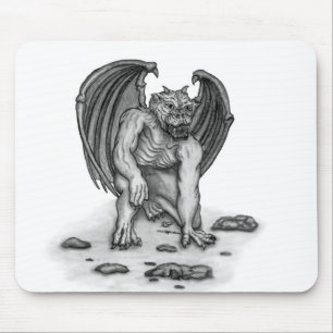 Golem Gargoyle Mouse Mat