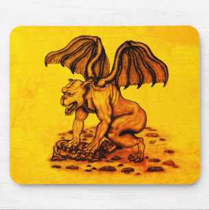 Golem Gargoyle Mouse Mat