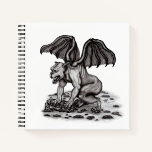 Golem Gargoyle Notebook