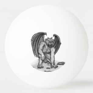 Golem Gargoyle Ping Pong Ball