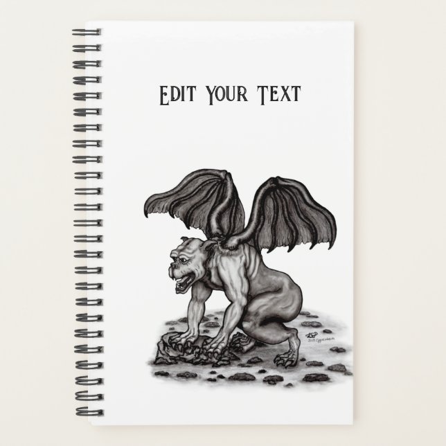 Golem Gargoyle Planner (Front)