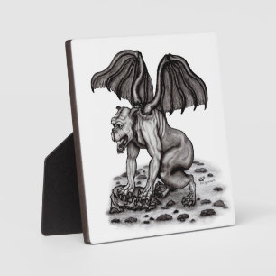 Golem Gargoyle Plaque