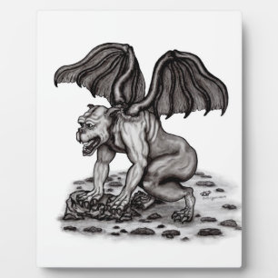 Golem Gargoyle Plaque