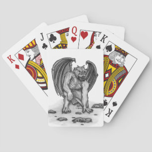 Golem Gargoyle Playing Cards