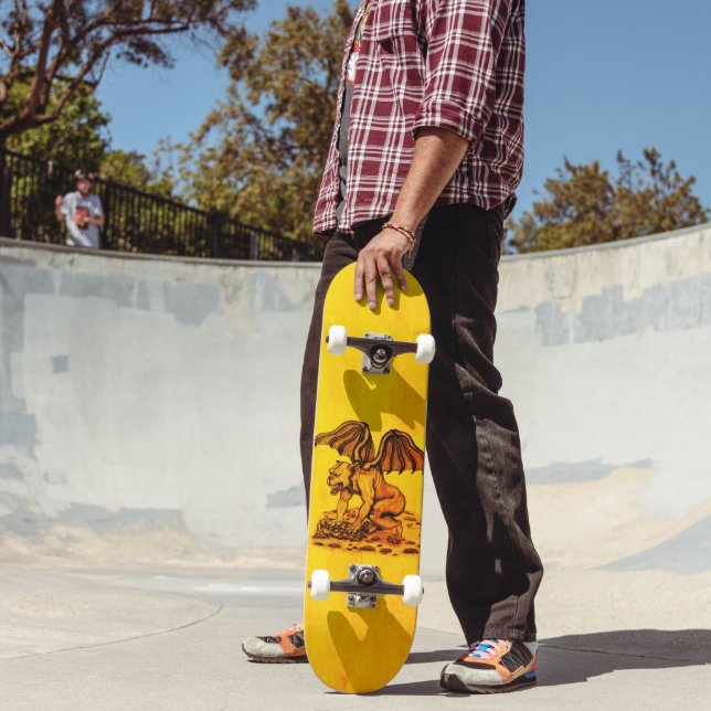 Golem Gargoyle Skateboard (Outdoor 2)