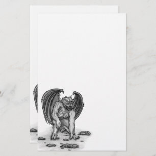 Golem Gargoyle Stationery