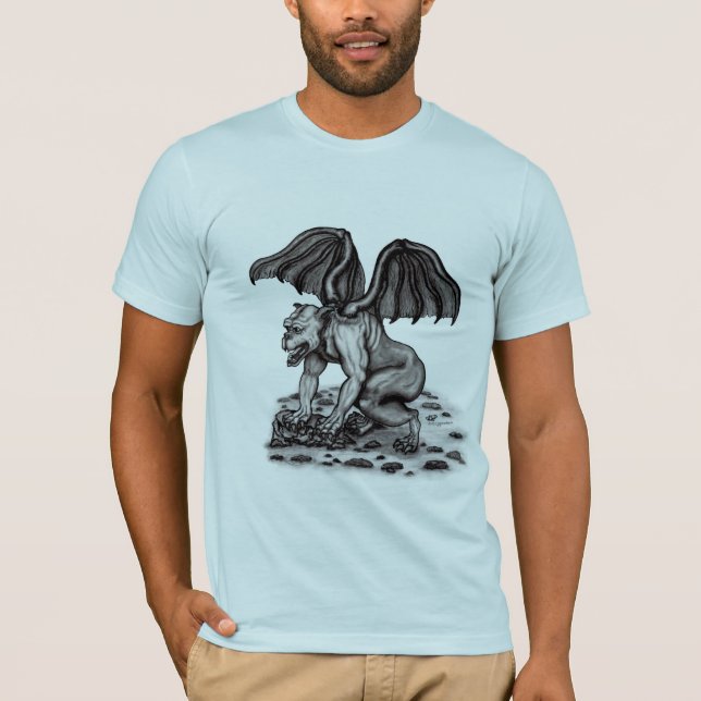 Golem Gargoyle T-Shirt (Front)