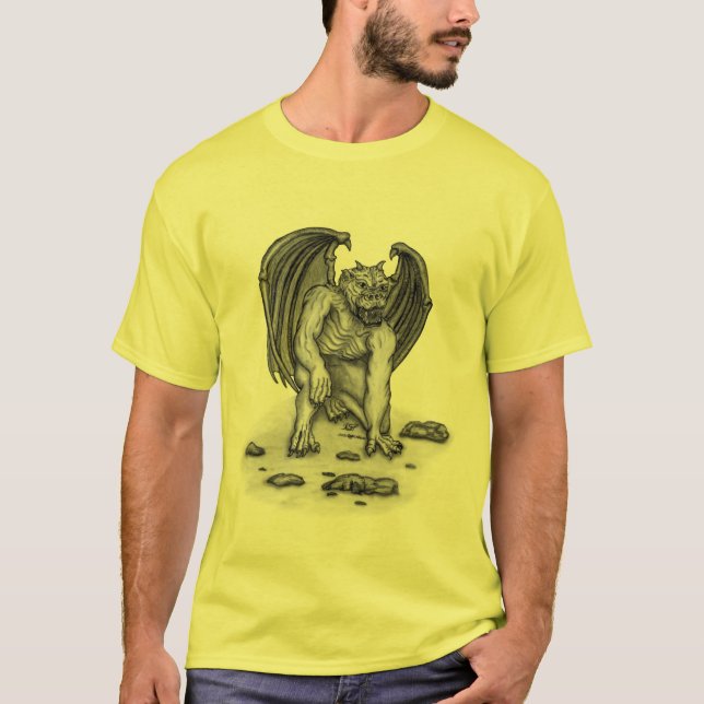 Golem Gargoyle T-Shirt (Front)