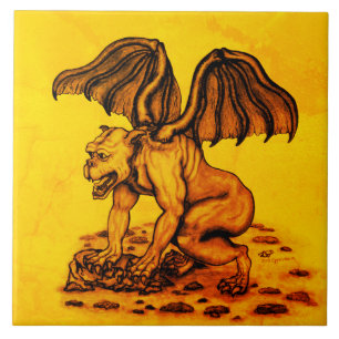 Golem Gargoyle Tile