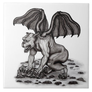 Golem Gargoyle Tile