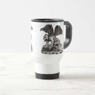 Golem Gargoyle Travel Mug