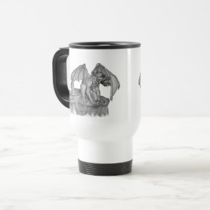 Golem Gargoyle Travel Mug