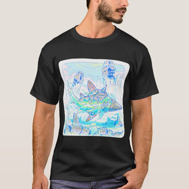 Golem Shark T-Shirt (Front)
