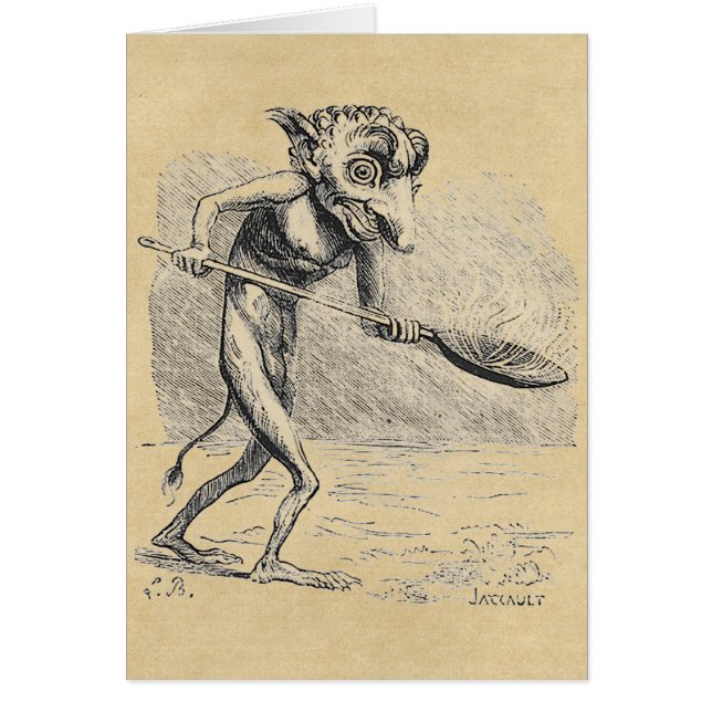 Golem Stirs the Caldron (Front)