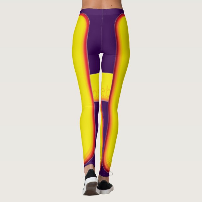 Golen Capitol "H"   Leggings (Back)