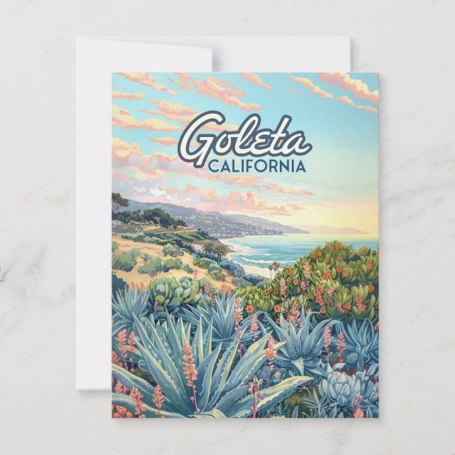 Goleta California Santa Barbara Isla Vista Card (Front)