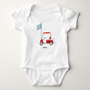 Golf  1st birthday golf party baby bodysuit