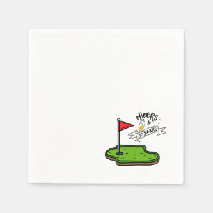 Golf 30th Birthday Par tee thirty party   Napkin