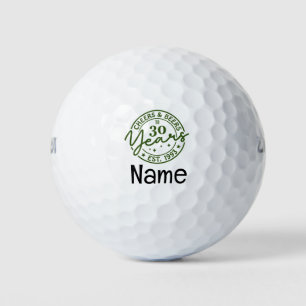 Golf 30th Birthday theme to  golfer  Golf Balls