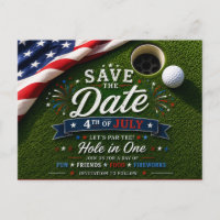 Golf 4th July Independence Day for American golfer
