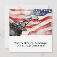 Golf  4th July Independence Day 