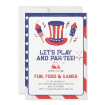 Golf 4th Of July Party
