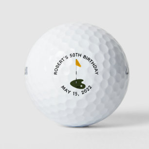 Golf 50th Birhday Party Balls