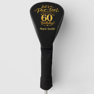 Golf 60th Birthday  Head Cover