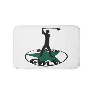 Golf - a wonderful game   bath mat