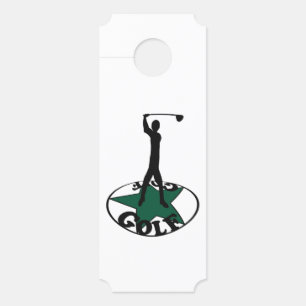 Golf - a wonderful game door hanger