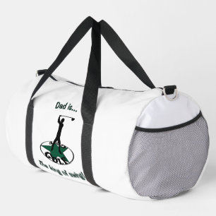 Golf - a wonderful game duffle bag