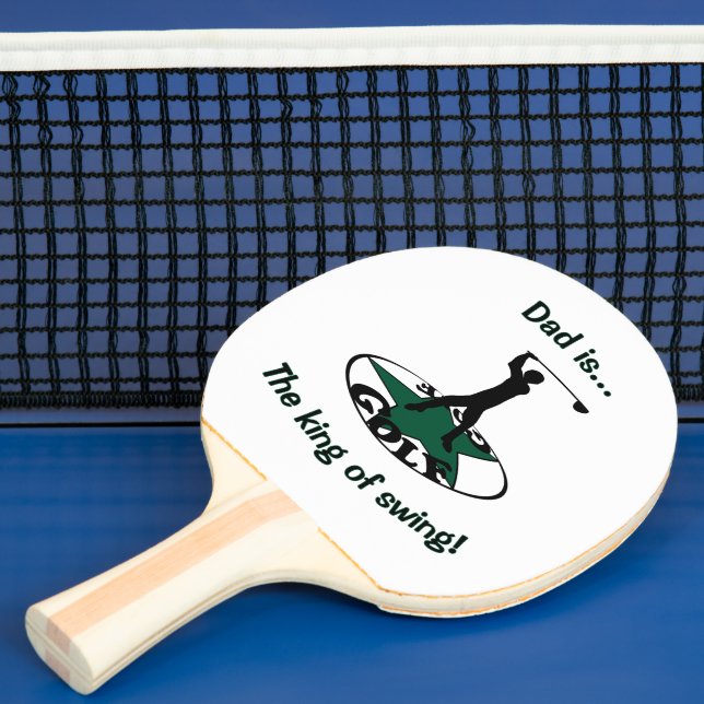 Golf - a wonderful game   ping pong paddle (Insitu)