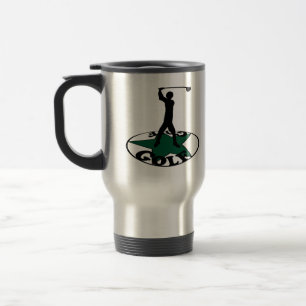 Golf - a wonderful game travel mug