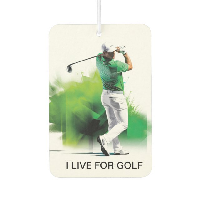 Golf Air Freshener (Front)