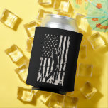 Golf American Flag Gifts Birthday Father's Day  Can Cooler<br><div class="desc">Golf American Flag Gifts Birthday Father's Day</div>