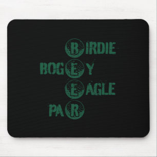 Golf And Beer Funny Golf Golfing Golfer Joke Dad Mouse Mat