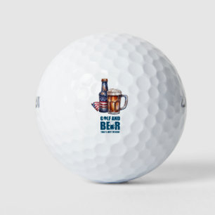 Golf and Beer  Golf Balls