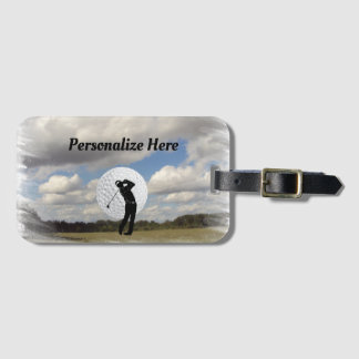 Golf And Golfers Fun Luggage Tag
