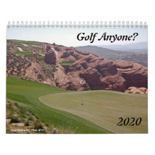 Golf Anyone Calendar