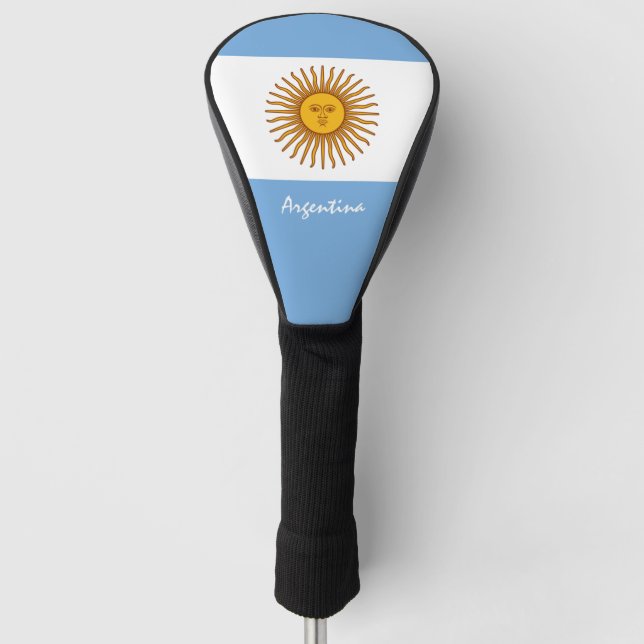 Golf Argentina & Argentina Flag /Golf Clubs Covers (Front)