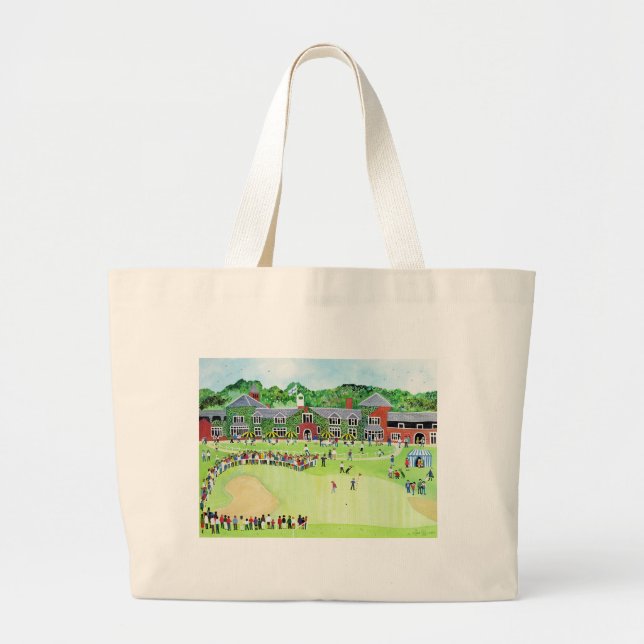 Golf at the Belfry Large Tote Bag (Front)