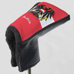 Golf Austria & Austrian Flag / Golf Clubs Covers