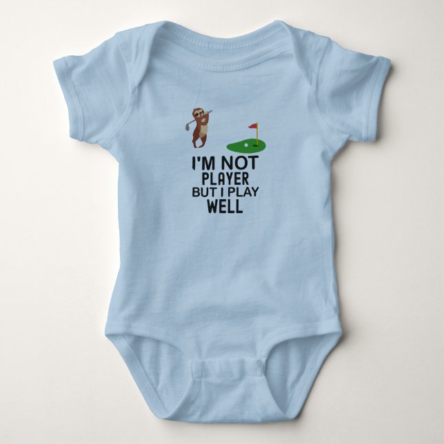 Golf baby boy  bodysuit (Front)