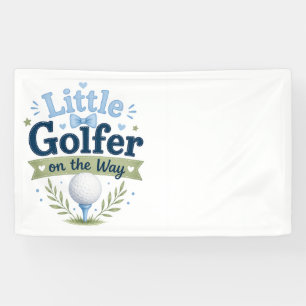 Golf Baby Shower for boy with golf ball  Banner